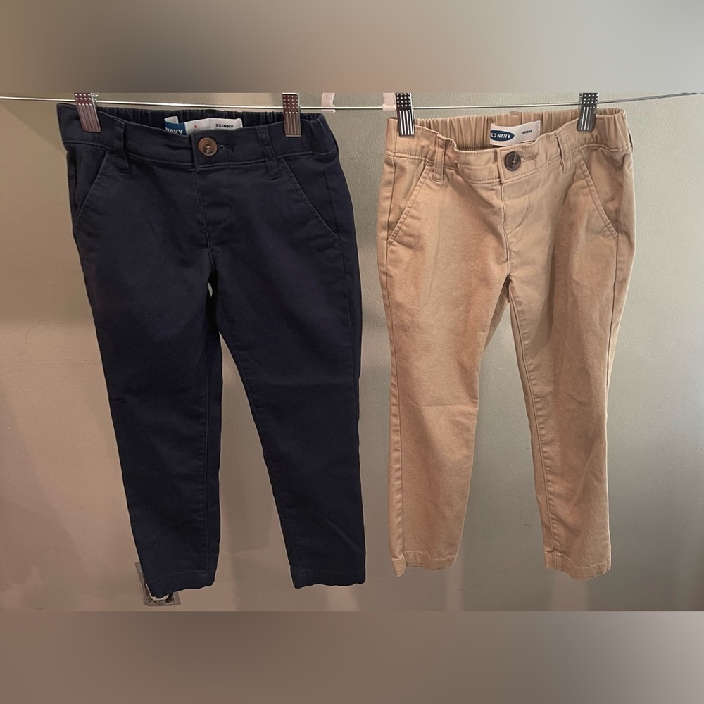 Old Navy Girl‎ Skinny Pants Bundle of 2 Size 6/7